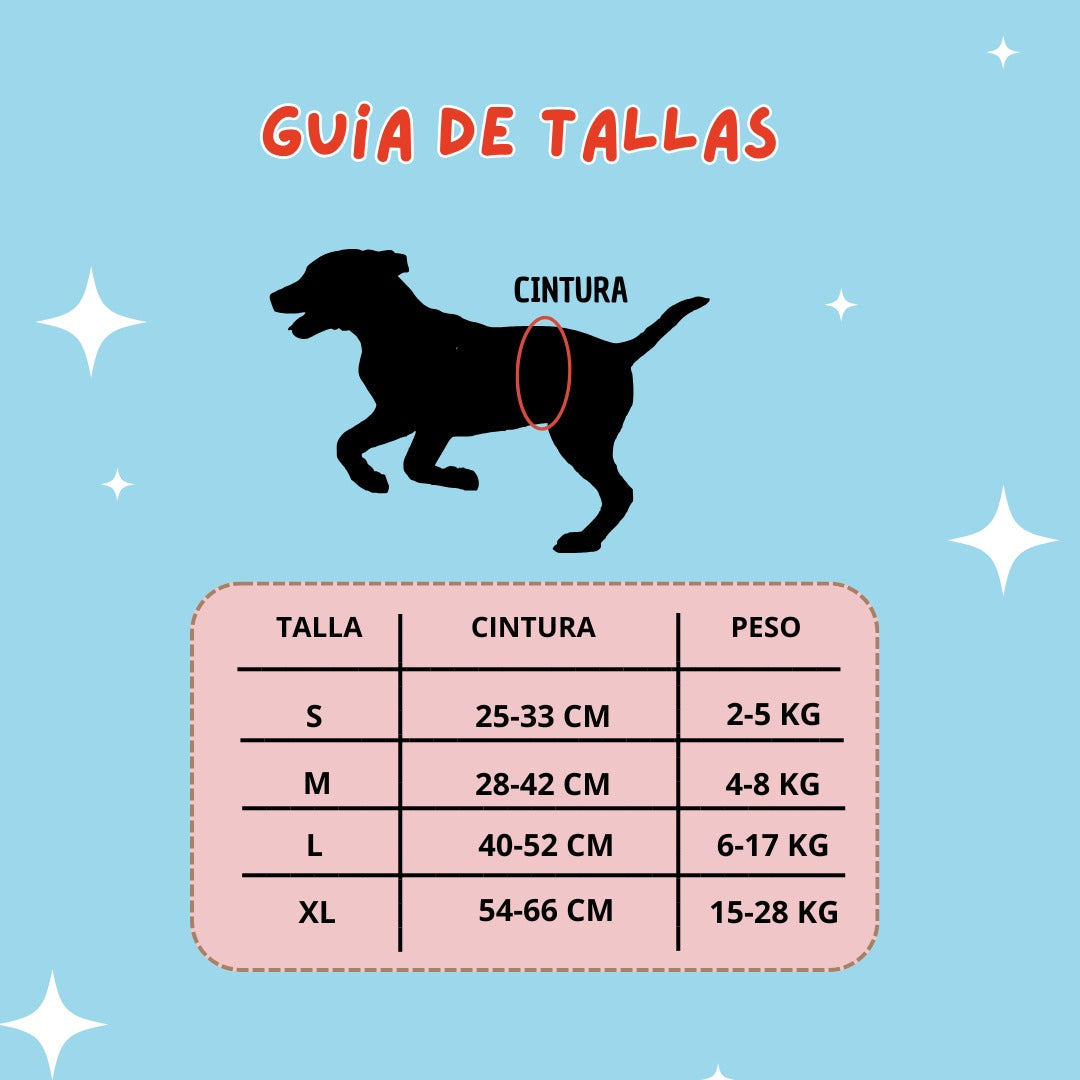 Pañales para perros: Machos