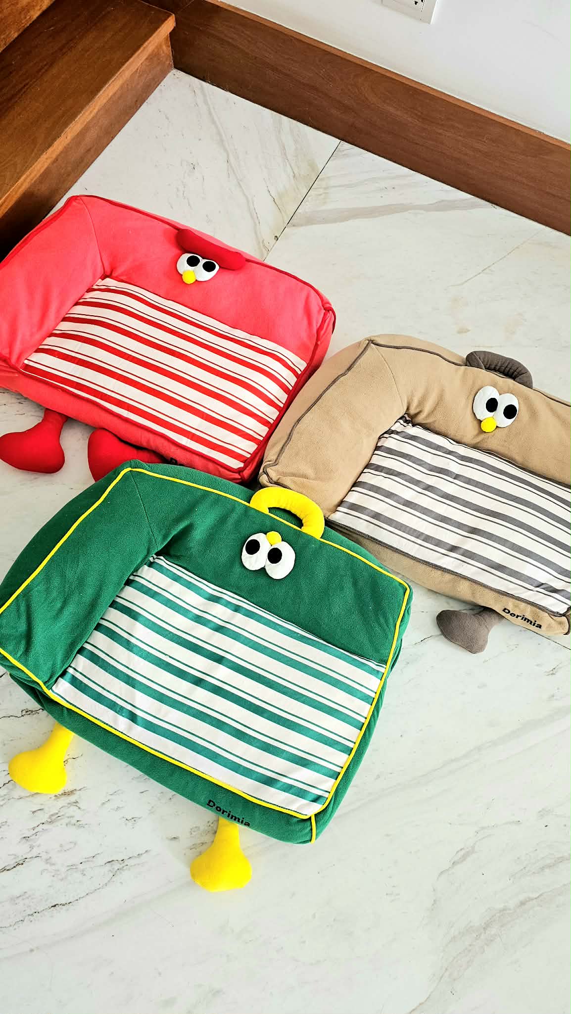 Cama para mascota Dorimia Rojo