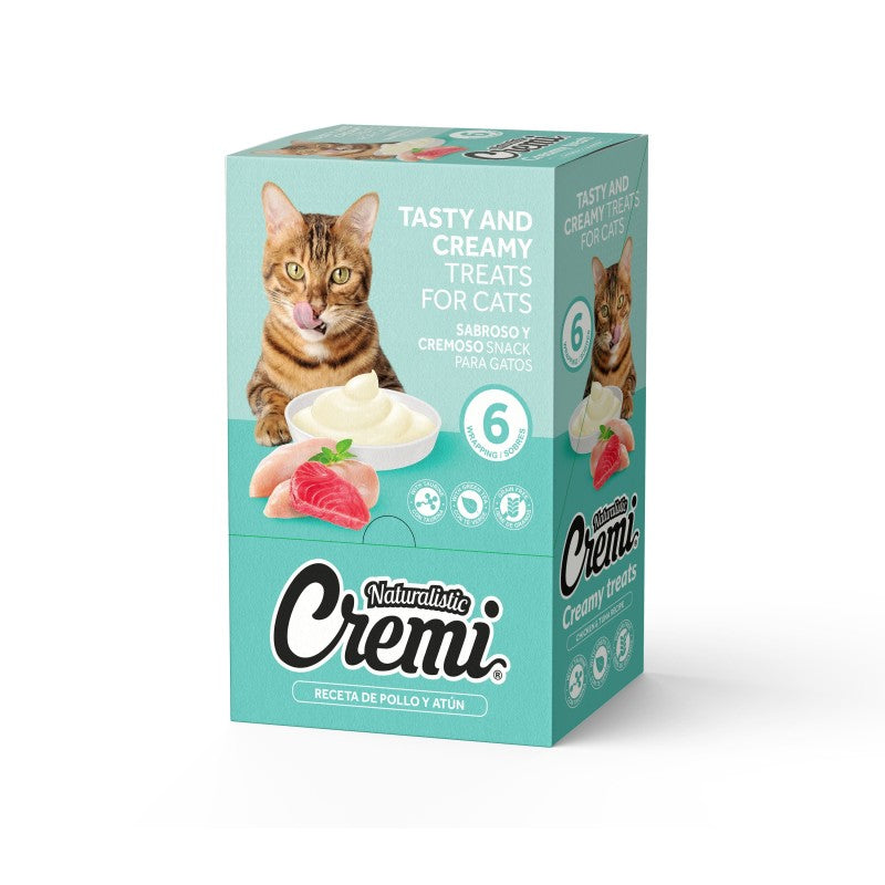 Cremi Naturalistic Pollo y Atún - Snack Cremoso