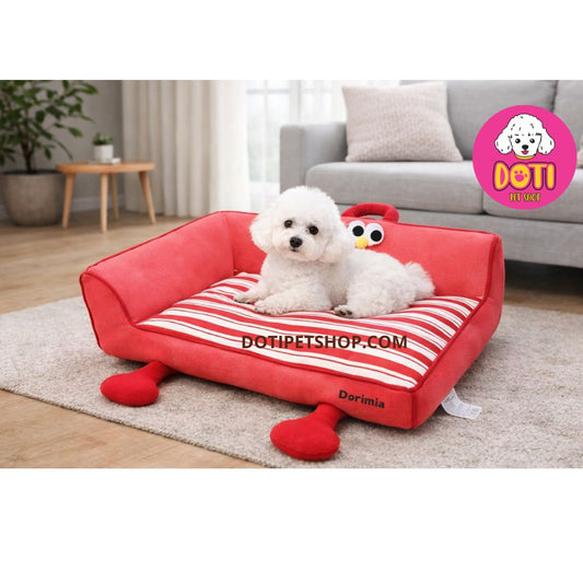 Cama para mascota Dorimia Rojo