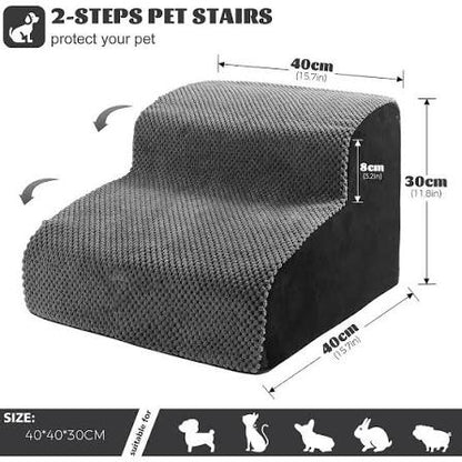 Escalera para Mascotas de 2 Pasos