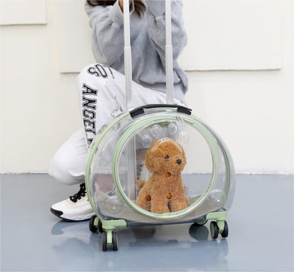 Mochila Transportador y Maleta 3 En 1 Para Mascotas