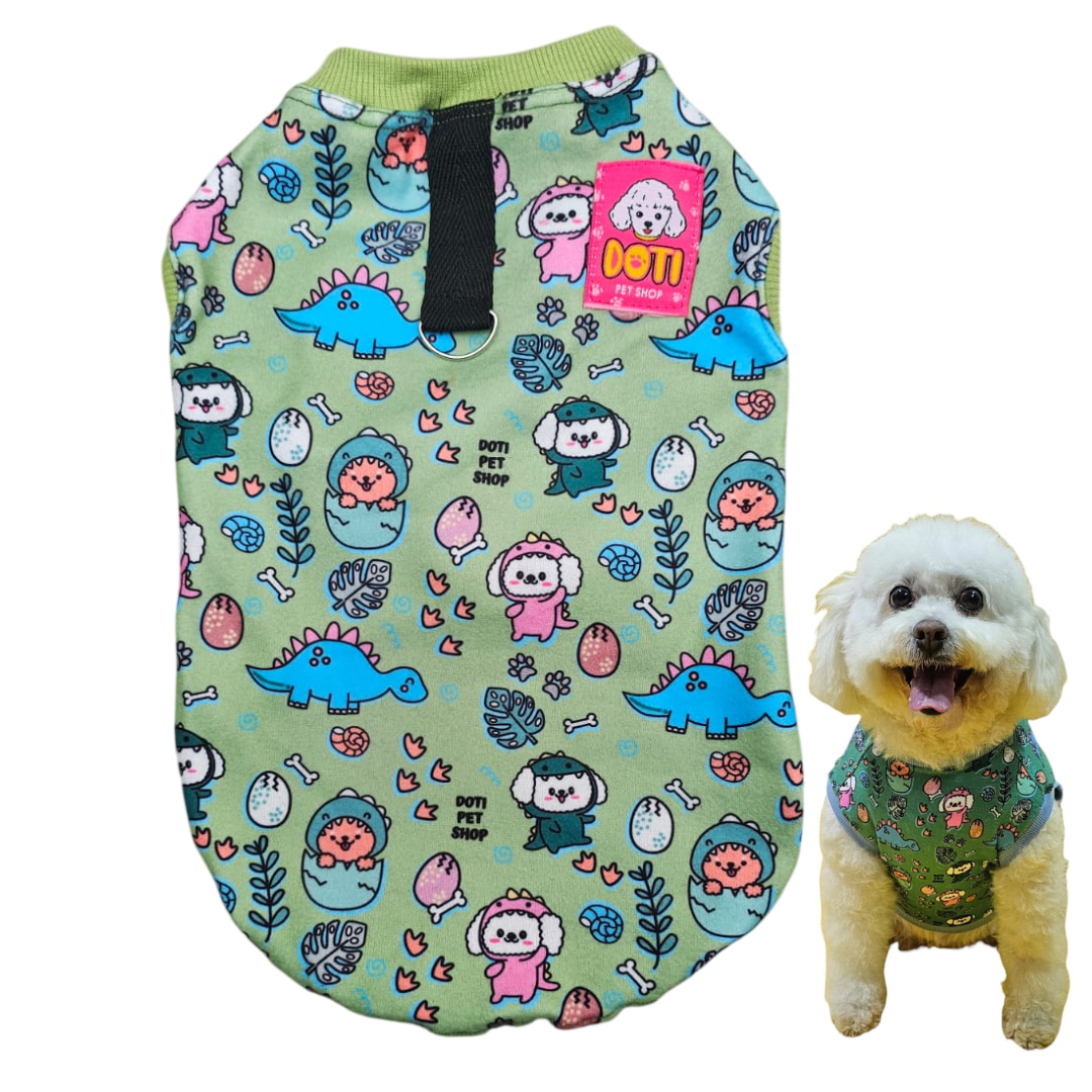 Capa Micropolar Dino Verde