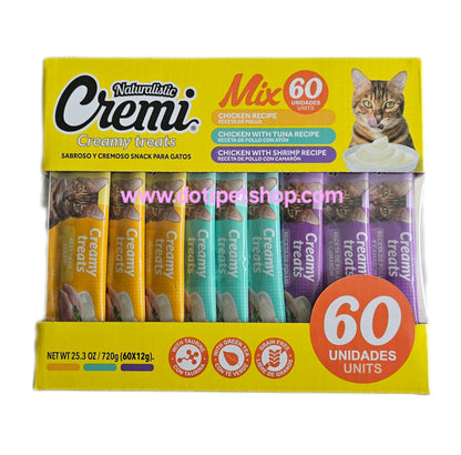 Cremi Naturalistic Box Mix 60 Unds Recetas de Pollo