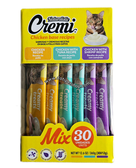Cremi Naturalistic Box Mix 30 Unds Recetas de Pollo