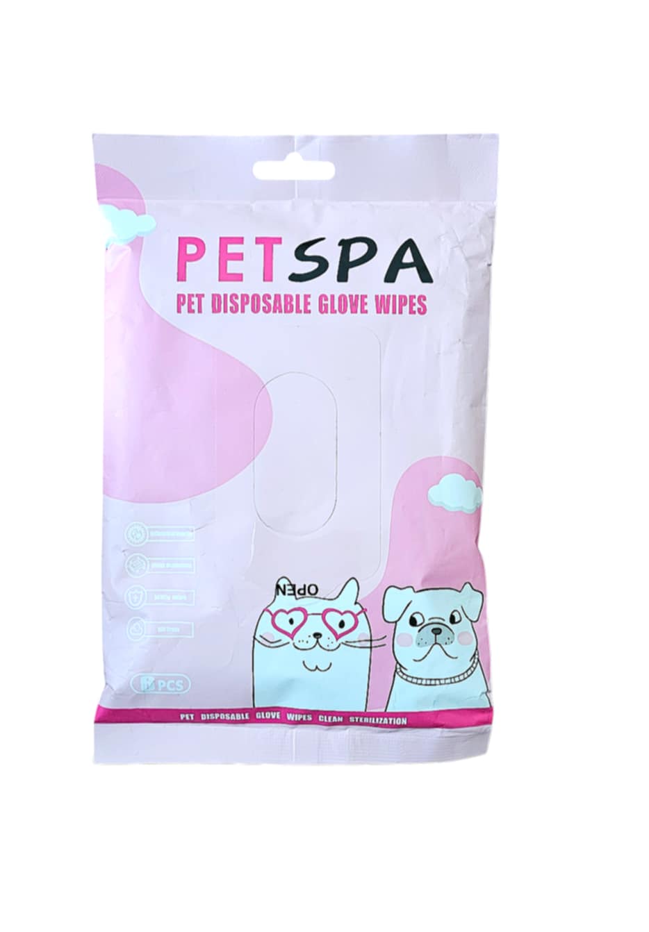 Guantes Húmedos para Mascotas 6unds