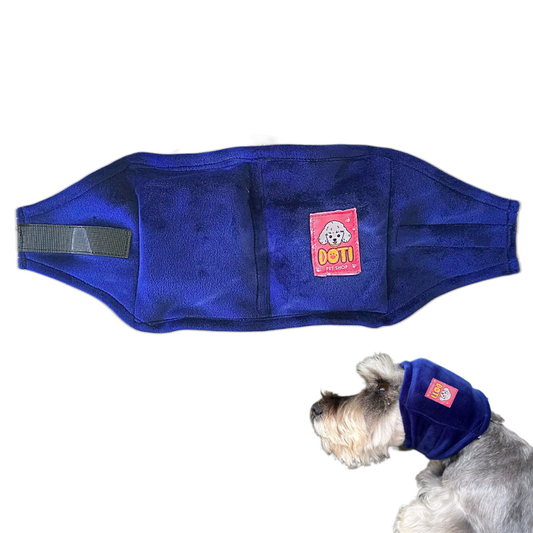 Orejera Reductores de Ruido para Mascotas Azul