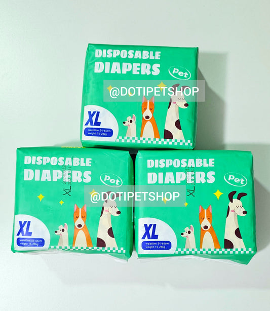 Pack x3 Pañales Macho XL