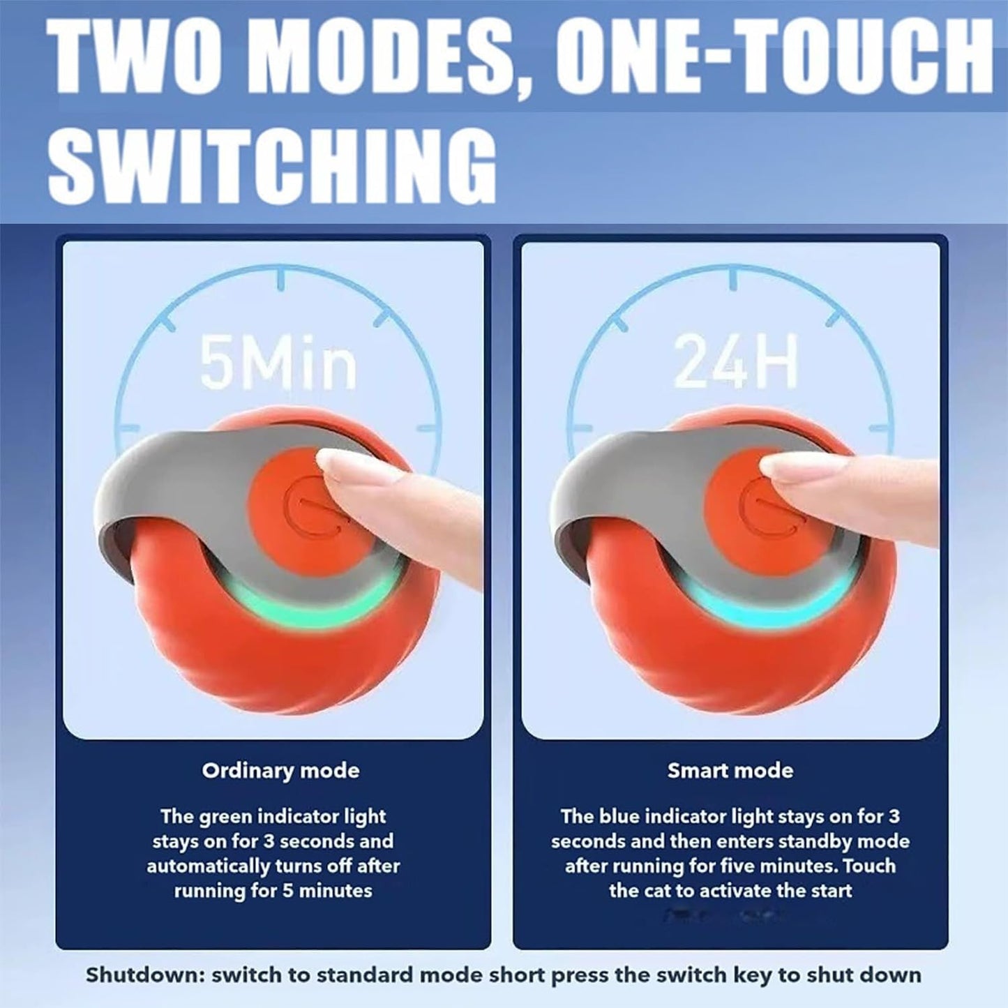 Pelota interactiva Recargable